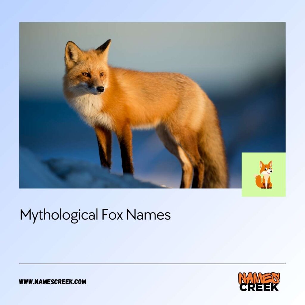 Mythological Fox Names