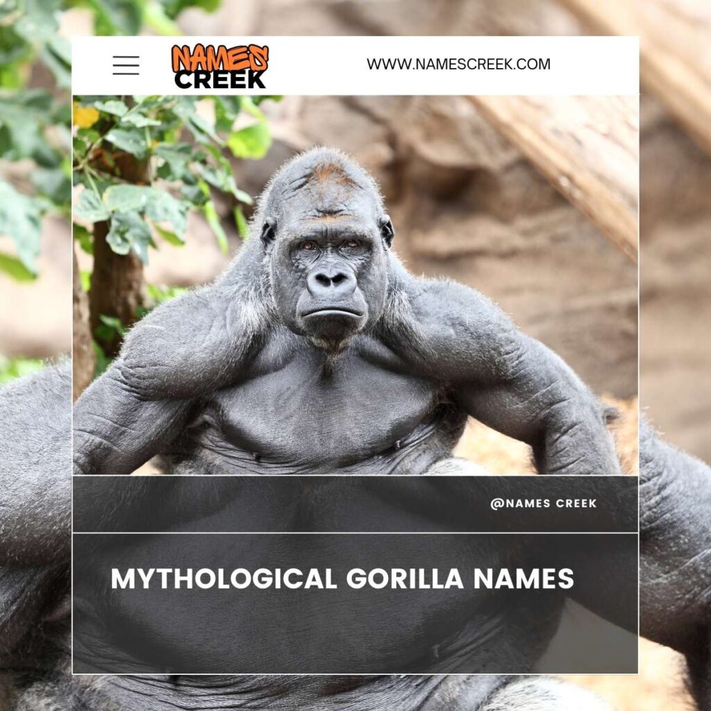 Mythological Gorilla Names