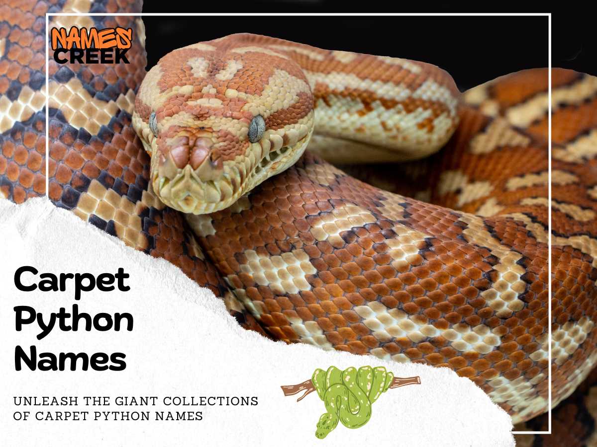 Carpet Python Names