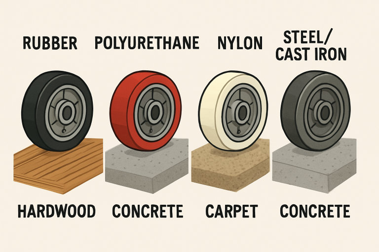 Choosing the Right Wheel Material for Maximum Performance and Longevity