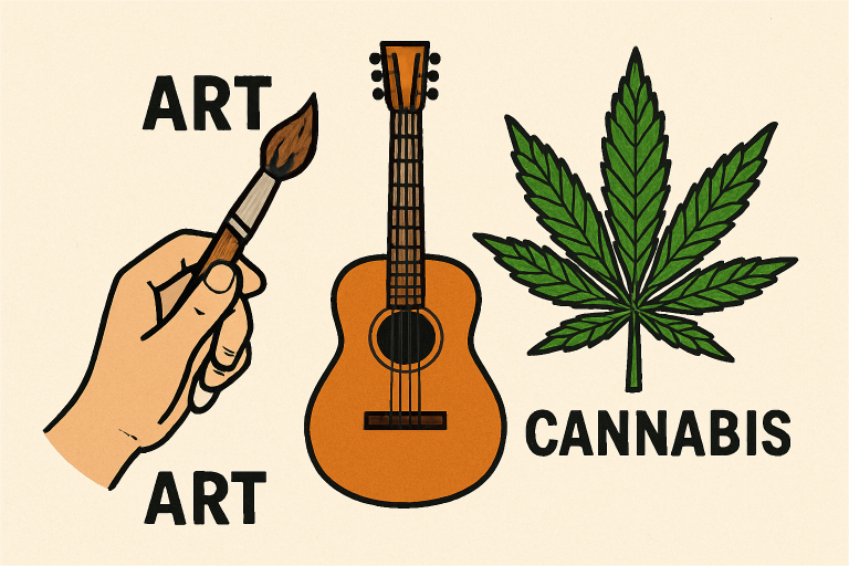 How Cannabis Is Shaping Modern Art, Music, and Culture